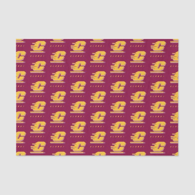 Central Michigan University Alumni Tissue Paper (Front)
