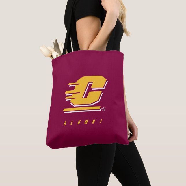 Central Michigan University Alumni Tote Bag (Close Up)