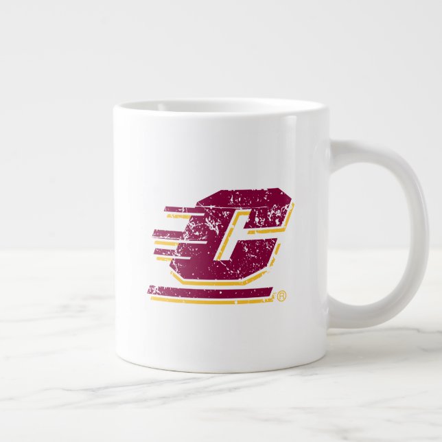 Central Michigan University Athletic Mark Giant Coffee Mug (Right)
