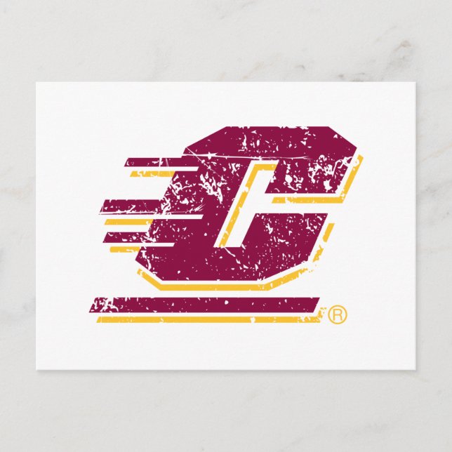 Central Michigan University Athletic Mark Postcard (Front)