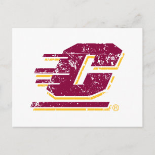 Central Michigan University Athletic Mark Postcard