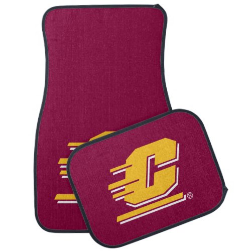 Central Michigan University Car Floor Mat