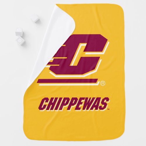 Central Michigan University Chippewas Baby Blanket
