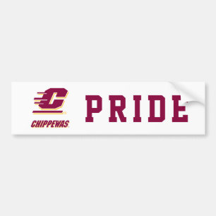 Central Michigan University Chippewas Bumper Sticker