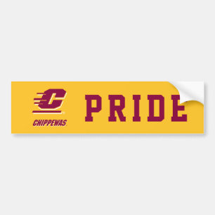 Central Michigan University Chippewas Bumper Sticker