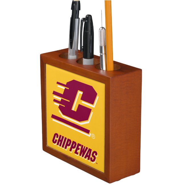 Central Michigan University Chippewas Desk Organizer