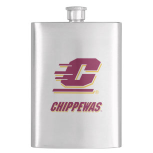 Central Michigan University Chippewas Flask