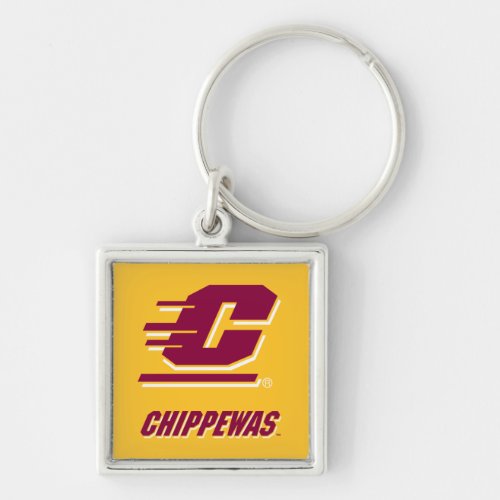 Central Michigan University Chippewas Keychain