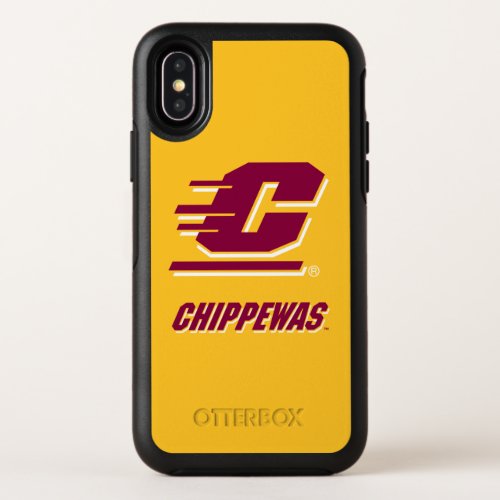 Central Michigan University Chippewas OtterBox Symmetry iPhone XS Case