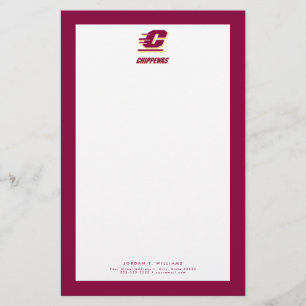 Central Michigan University Chippewas Stationery