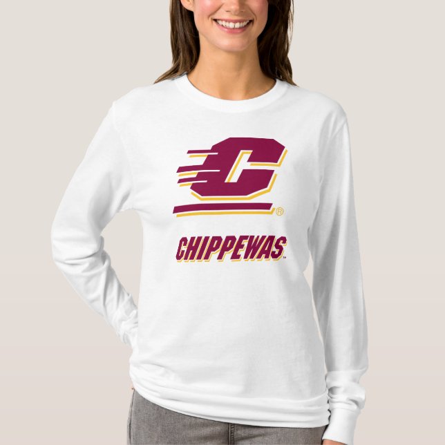 Central Michigan University Chippewas T-Shirt (Front)
