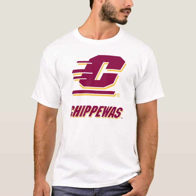 Central Michigan University Chippewas T-Shirt (Front)