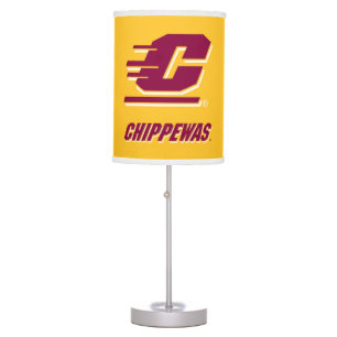 Central Michigan University Chippewas Table Lamp