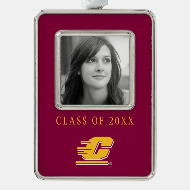 Central Michigan University Christmas Ornament (Front)