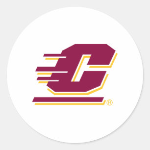 Central Michigan University Classic Round Sticker