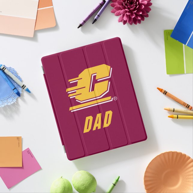 Central Michigan University Dad iPad Smart Cover (In Situ)
