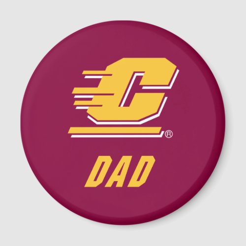 Central Michigan University Dad Magnet