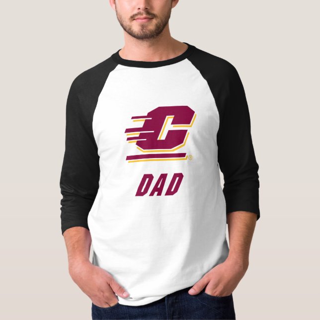 Central Michigan University Dad T-Shirt (Front)