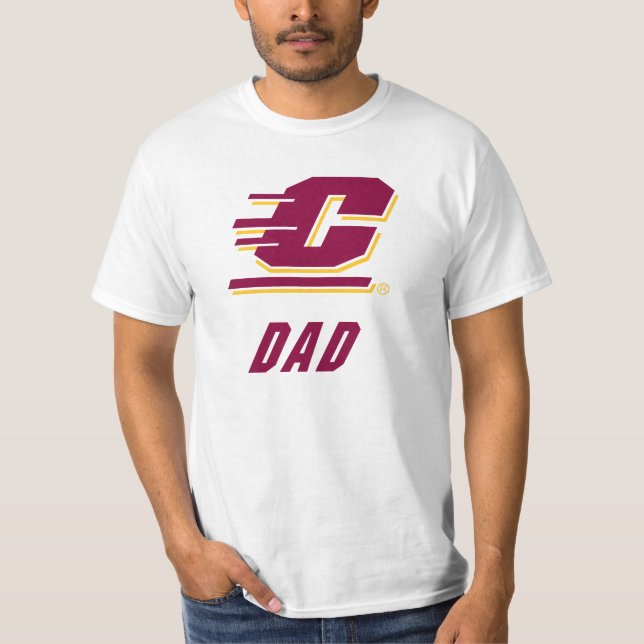 Central Michigan University Dad T-Shirt (Front)