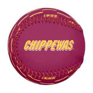 Central Michigan University distressed Baseball