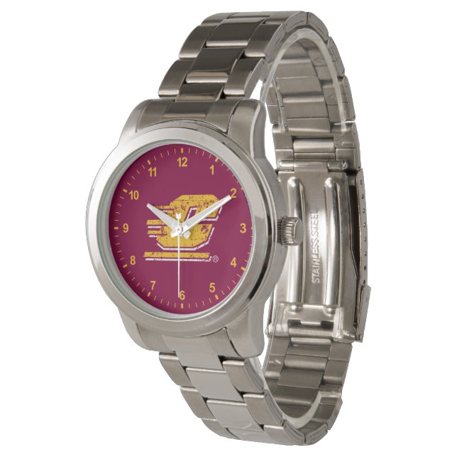 Central Michigan University Distressed Watch (Angled)