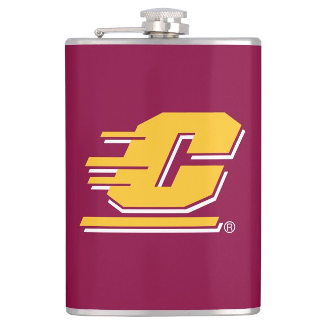 Central Michigan University Flask (Front)
