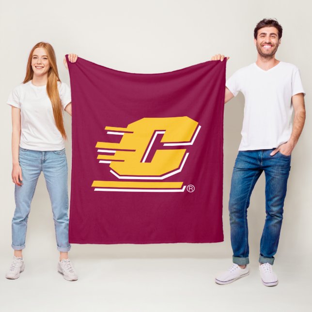 Central Michigan University Fleece Blanket (In Situ)