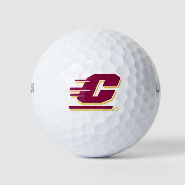 Central Michigan University Golf Balls (Front)