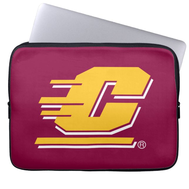 Central Michigan University Laptop Sleeve (Front)