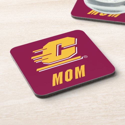 Central Michigan University Mom Beverage Coaster