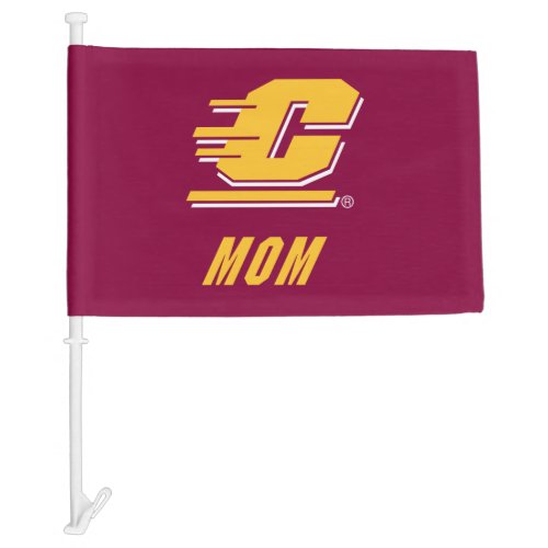 Central Michigan University Mom Car Flag