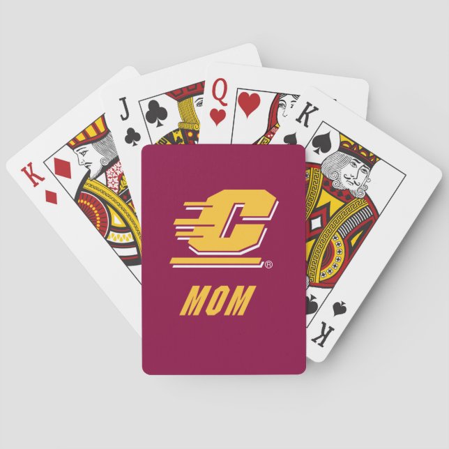 Central Michigan University Mom Poker Cards (Back)