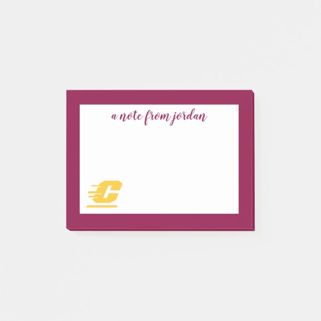 Central Michigan University Post-it Notes (Front)