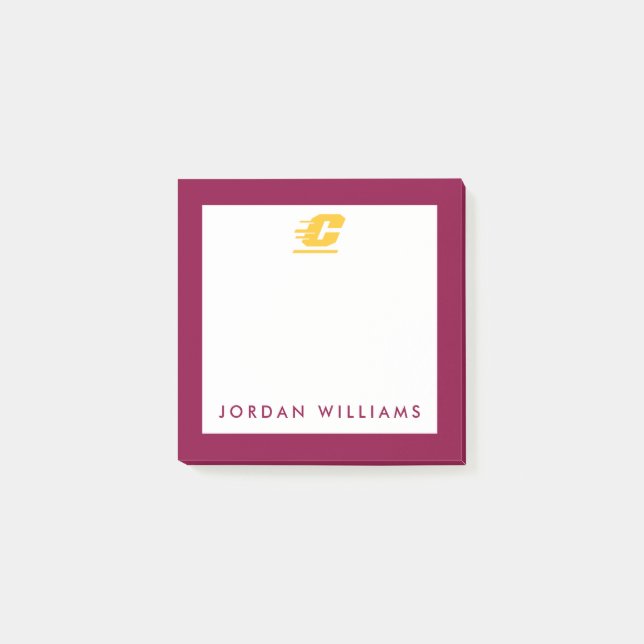 Central Michigan University Post-it Notes (Front)