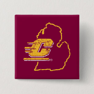 Central Michigan University State Love Button