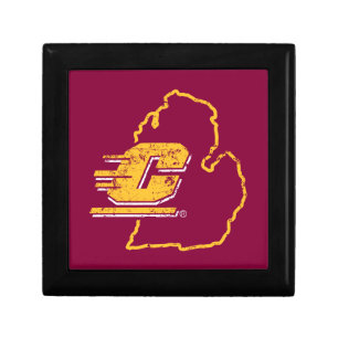 Central Michigan University State Love Gift Box