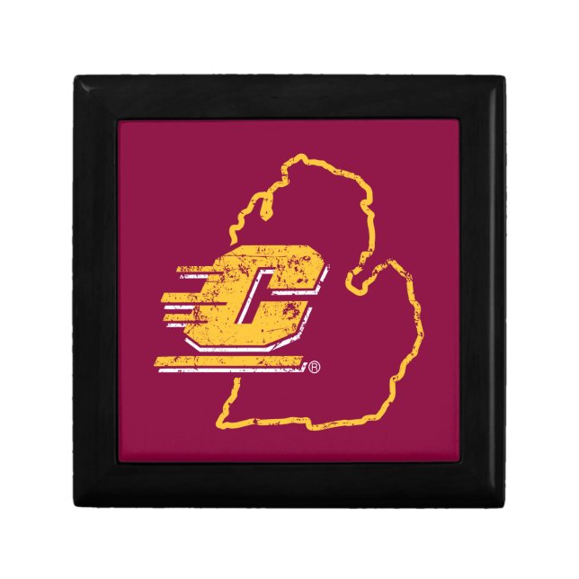 Central Michigan University State Love Gift Box (Front)