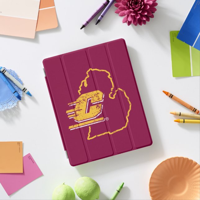 Central Michigan University State Love iPad Smart Cover (In Situ)