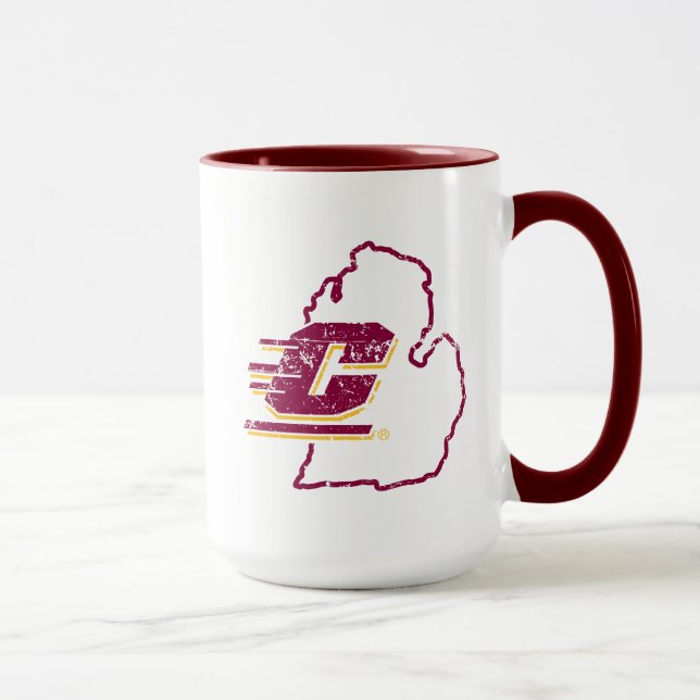 Central Michigan University State Love Mug (Right)