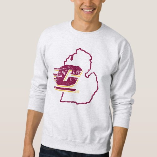 Central Michigan University State Love Sweatshirt