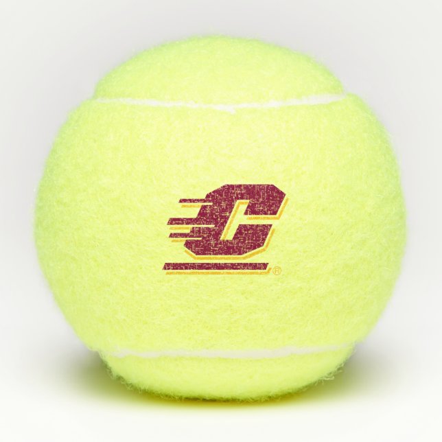 Central Michigan University Tennis Balls (Front)