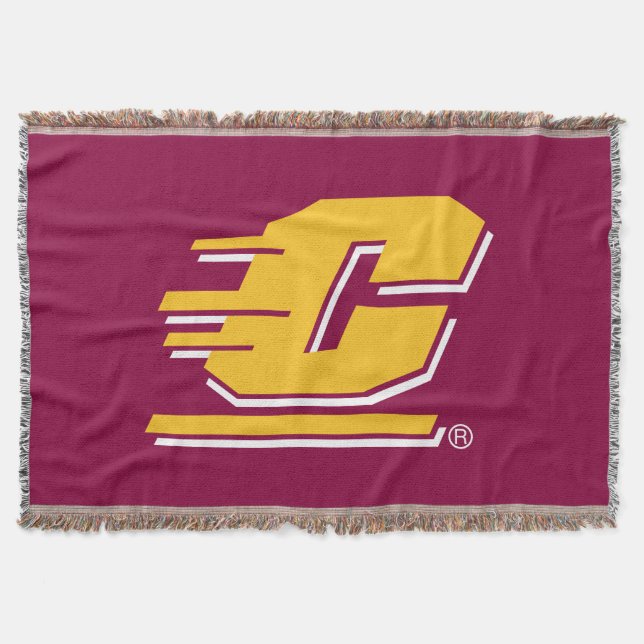 Central Michigan University Throw Blanket (Front)