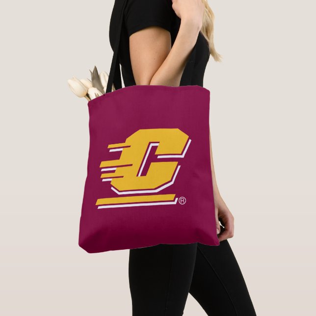 Central Michigan University Tote Bag (Close Up)