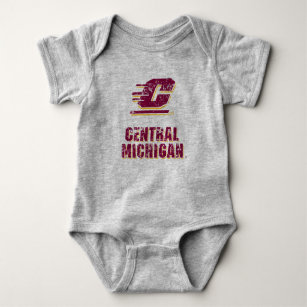 Central Michigan University Vintage Baby Bodysuit