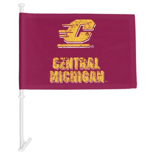 Central Michigan University Vintage Car Flag