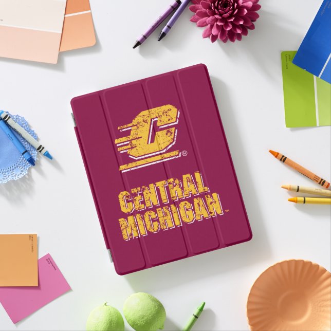 Central Michigan University Vintage iPad Smart Cover (In Situ)