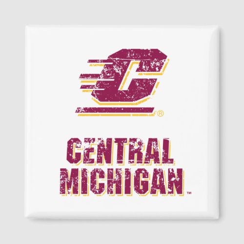 Central Michigan University Vintage Magnet