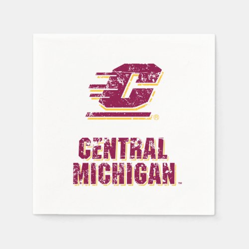 Central Michigan University Vintage Napkins