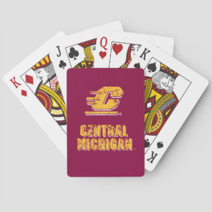 Central Michigan University Vintage Poker Cards
