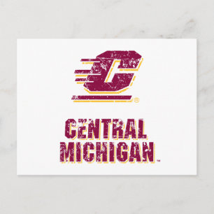 Central Michigan University Vintage Postcard